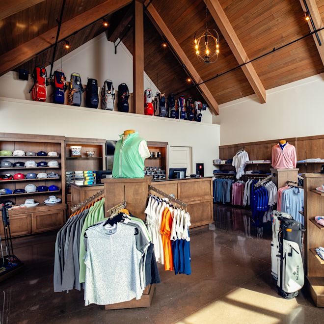 Pro Shop for golf resort