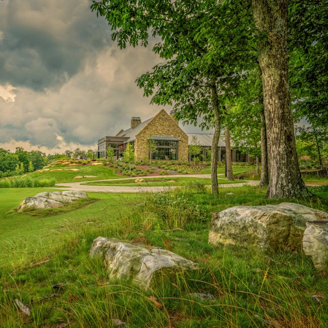 Short course in golf course