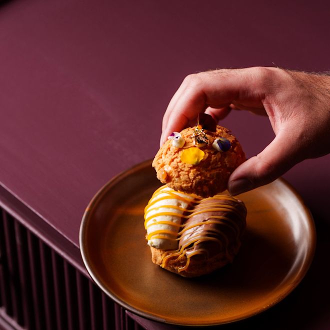 The Caley Bar, piatto da dessert