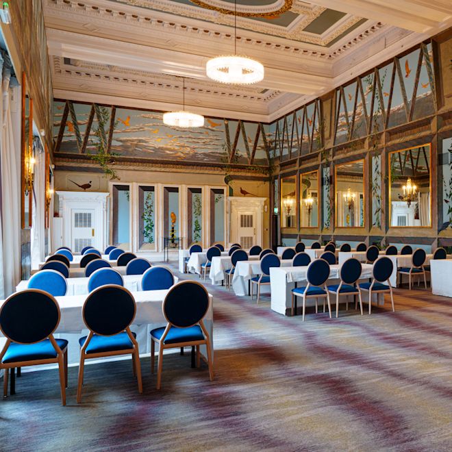 Castle Suite Meeting Room Setup Classroom Style