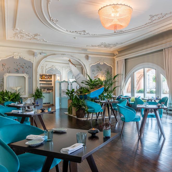 Dean Banks at The Pompadour Restaurant