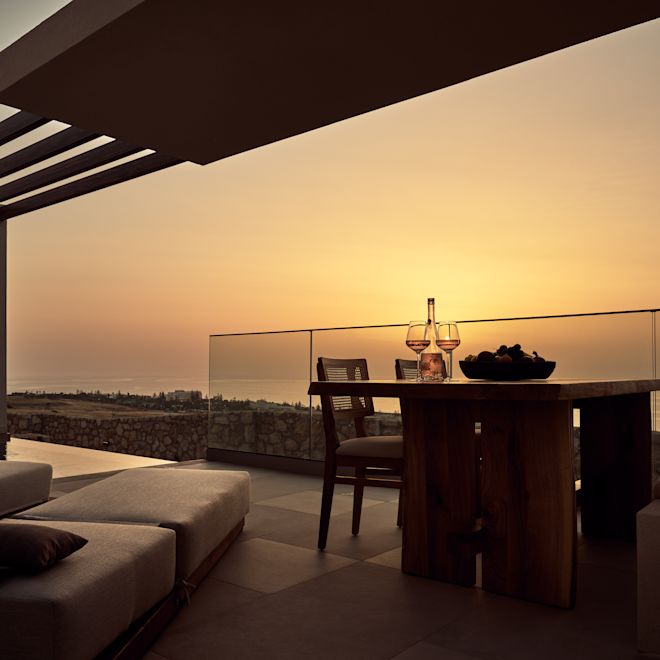  Patio Seating Area with Sea View