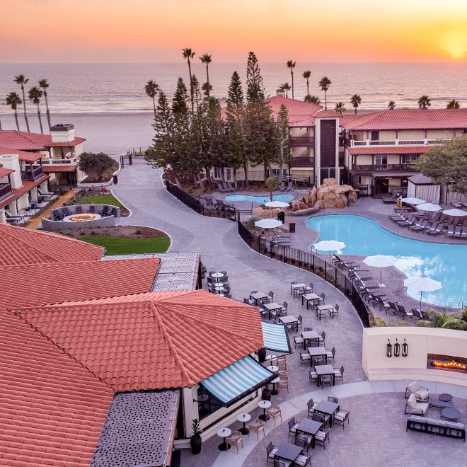 Hotel Exterior With Pool