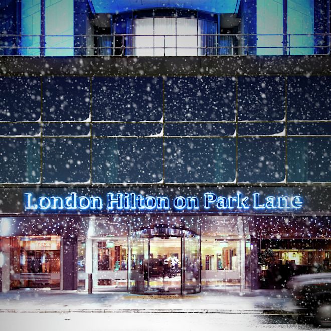 London Hilton on Park Lane Christmas