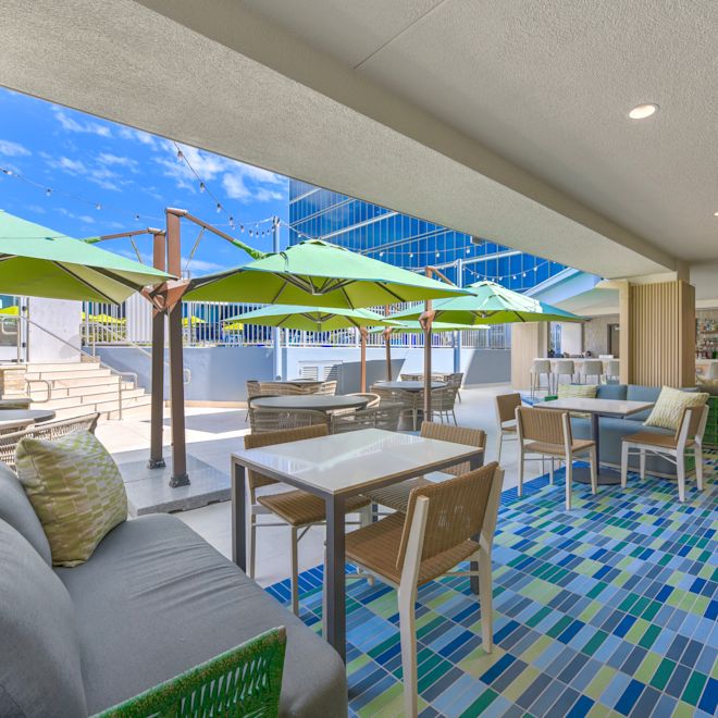 Saltflower Social Kitchen Dining Area