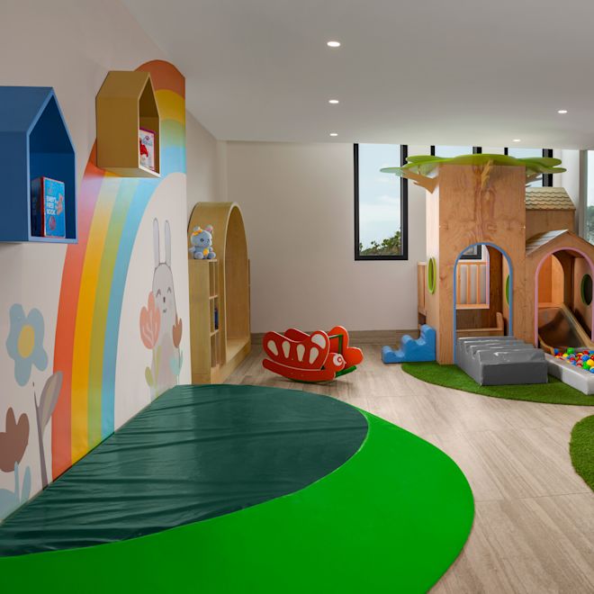 indoor children's play area