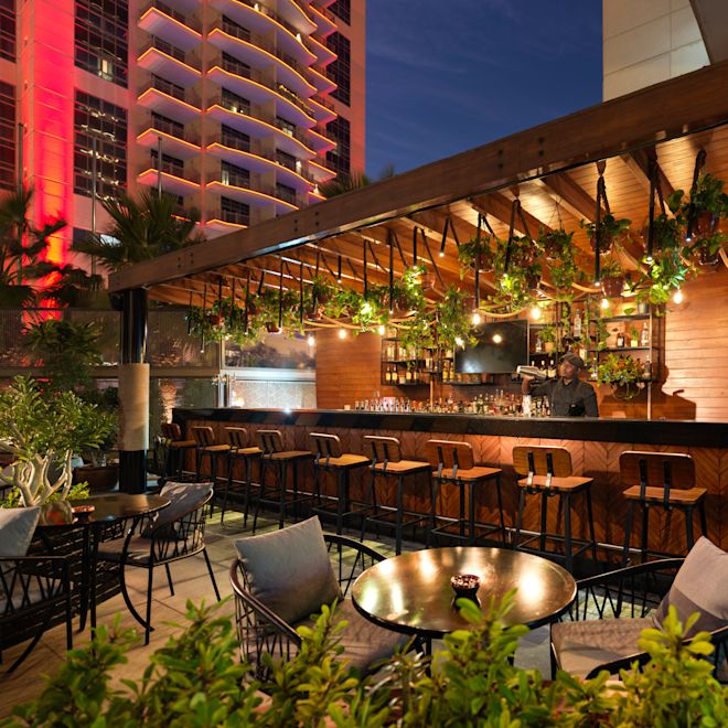 マルベリー・タバーンのバーエリア