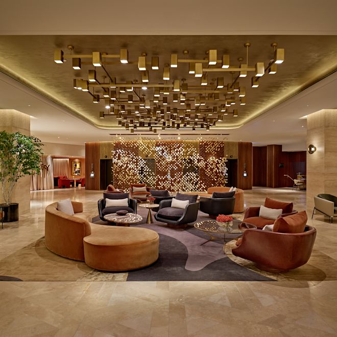 Sala de estar del lobby