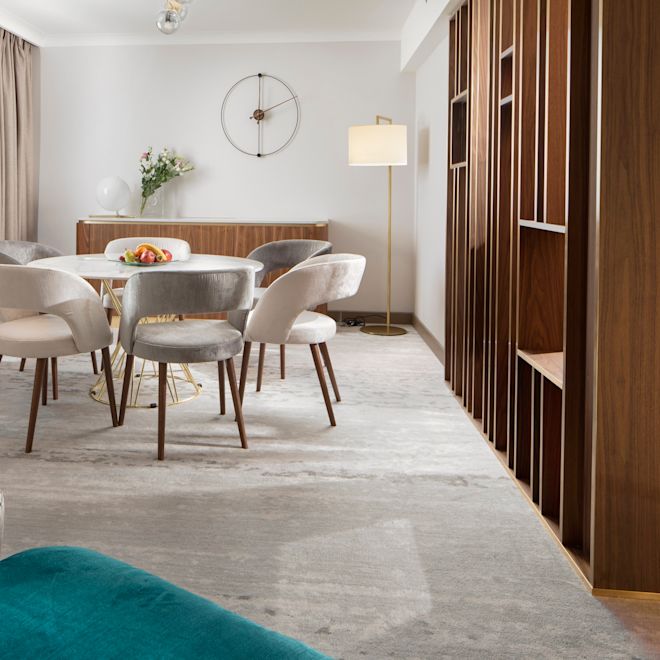 apartment dining area