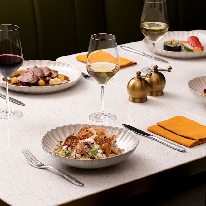 Mesa para cenar en Park Corner Brasserie