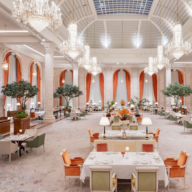 Dining Area at The Courtyard Restaurant