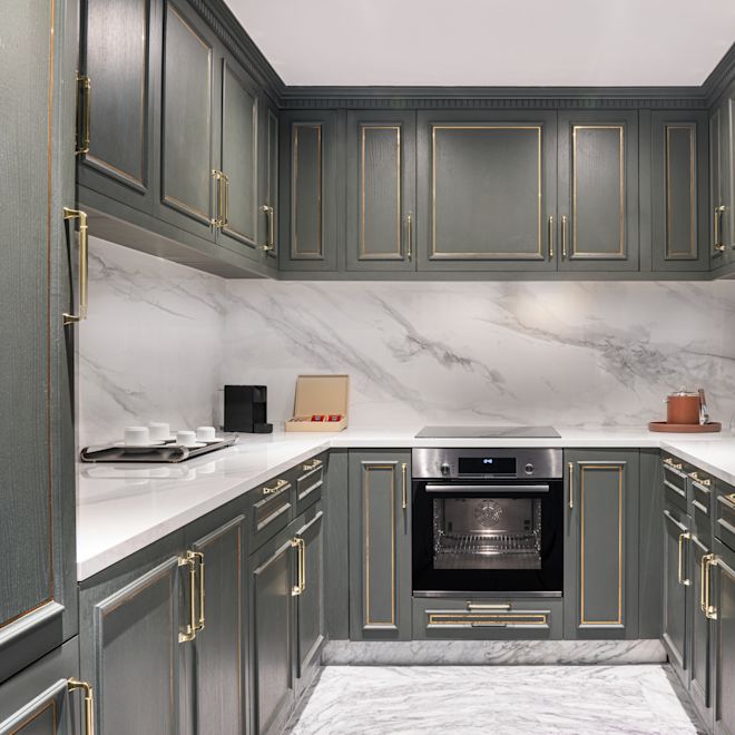 Kitchen Area in a Hotel Suite