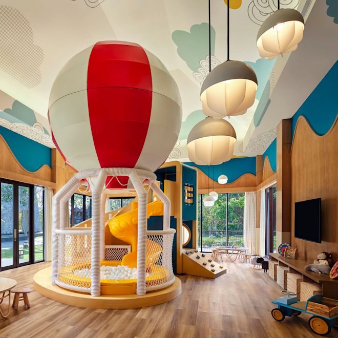 Kids Club with Toys and HDTV