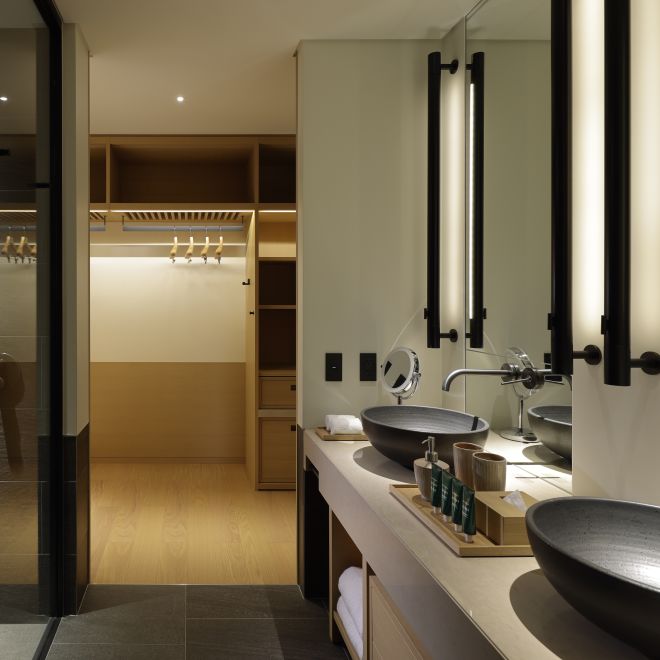 bathroom with shower