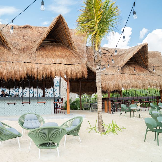 AMAI Beach Club with Guests