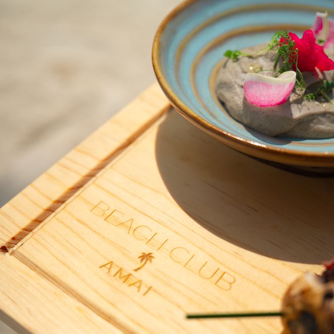 AMAI Beach Club with food image