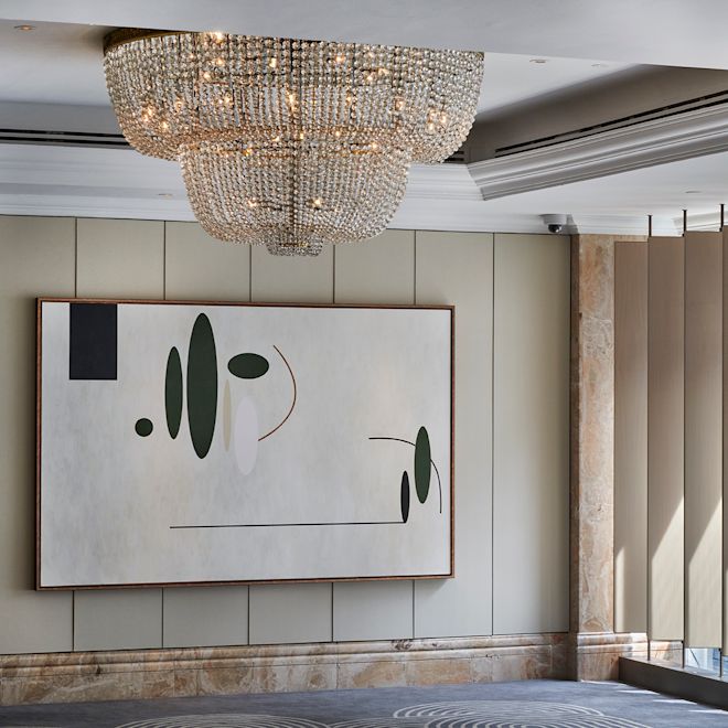 Vestíbulo del gran salón de fiestas