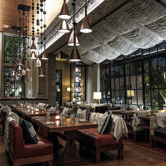 Renata's Restaurant with tables and chairs