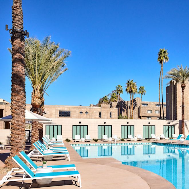 outdoor pool cabanas