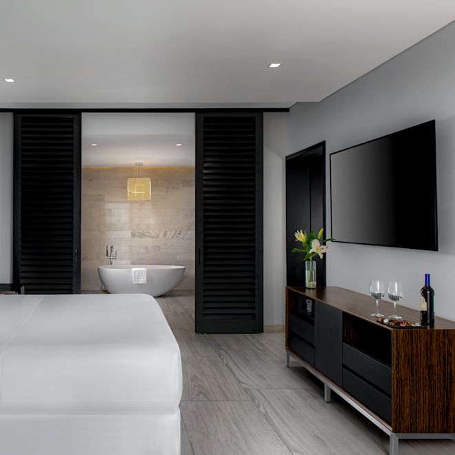 Suite présidentielle avec très grand lit