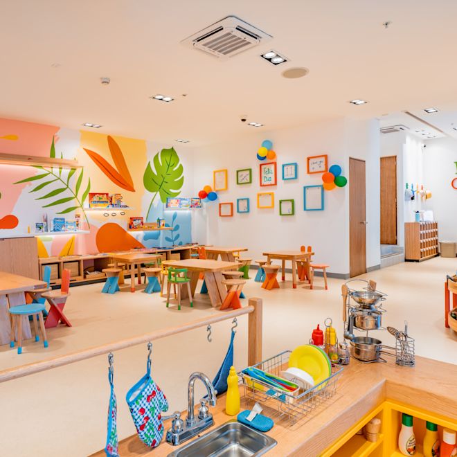 Salle de jeux du club pour enfants