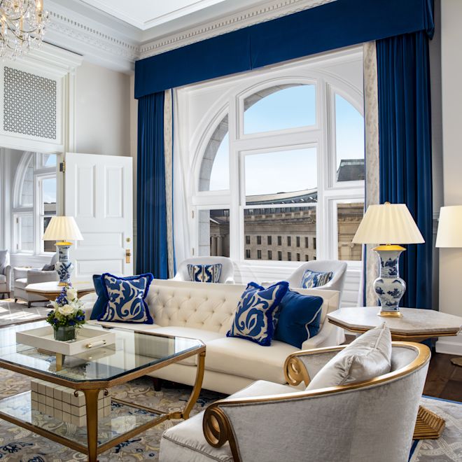 Franklin suite living room with sofa and chairs