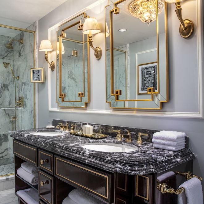 Postmaster bathroom with shower