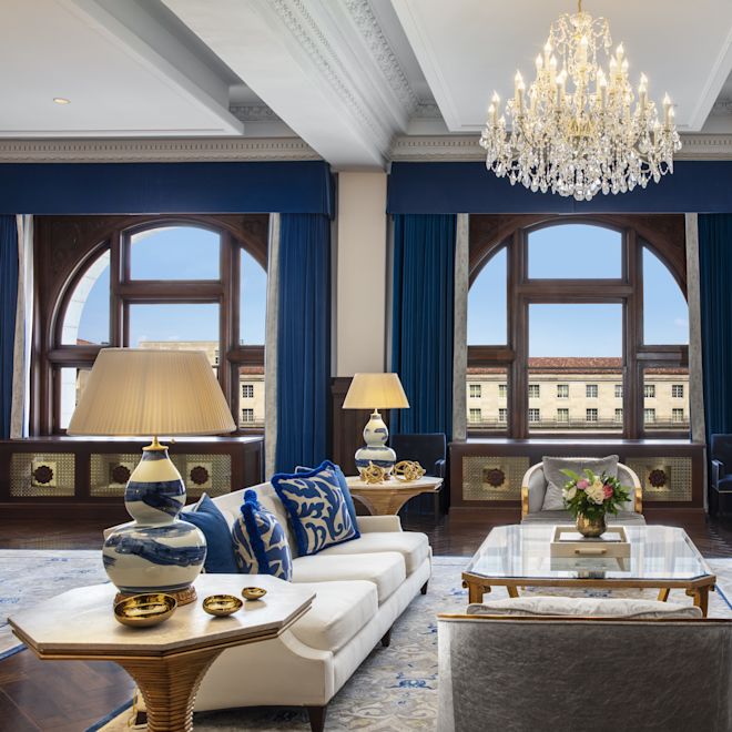 Presidential Suite Living Area