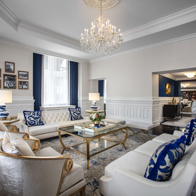 Townhouse Suite Living Area