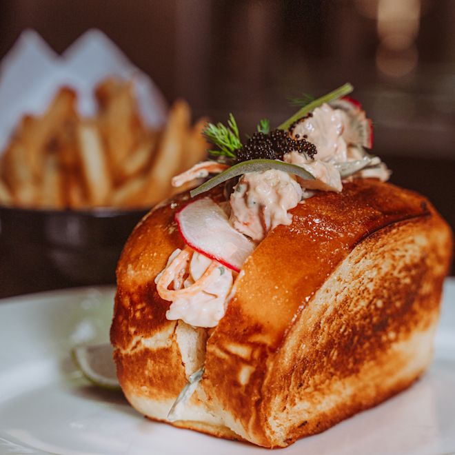 トライベッカ・マーケットのロブスターロール