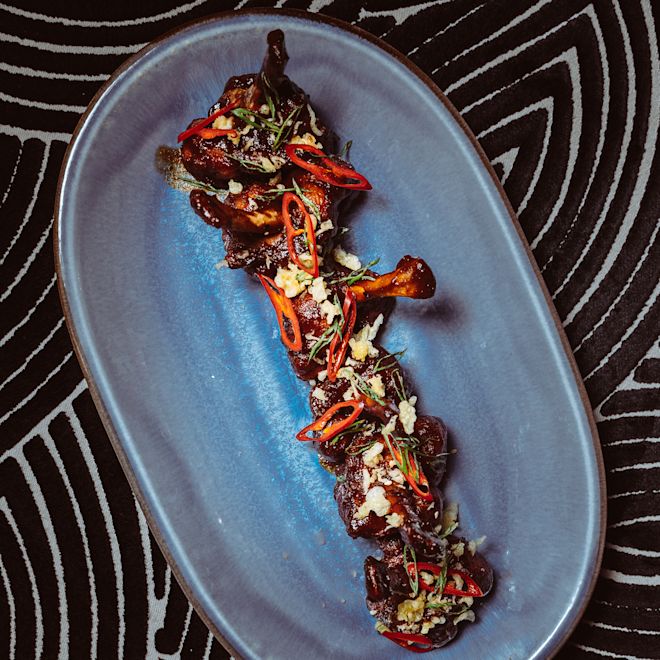 ザ・コートランド・バーのお食事