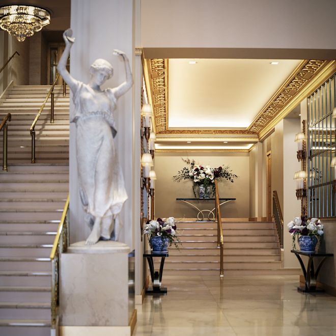Stairs in Lobby Area