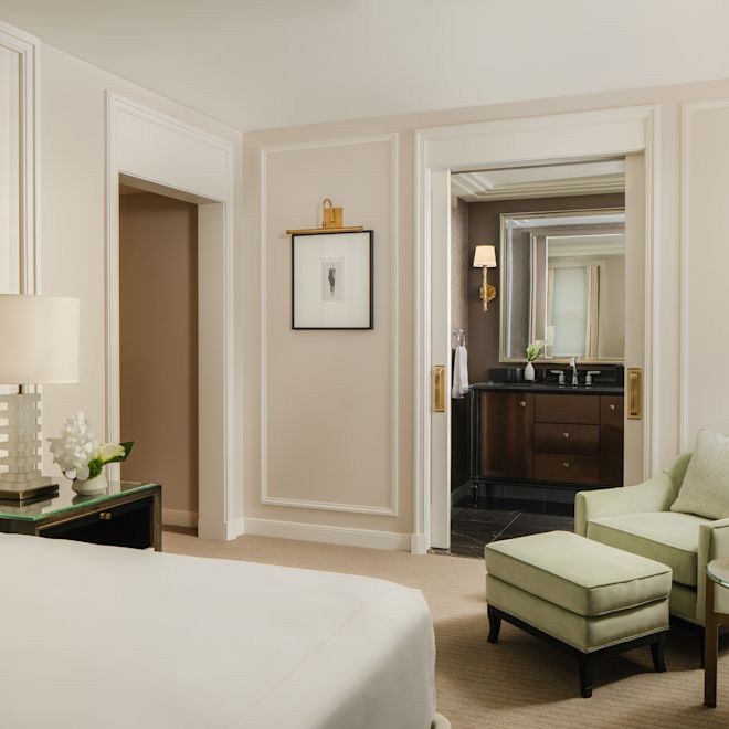 King Yataklı Oda Yatak Odası Resmi