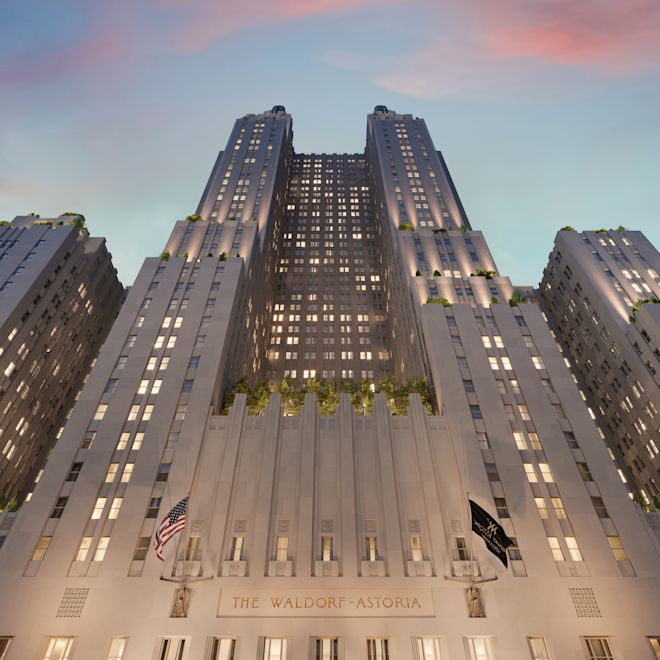 The Waldorf Astoria Hotel Exterior