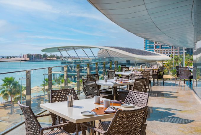 Rosewater Restaurant - Terrace Seating Area