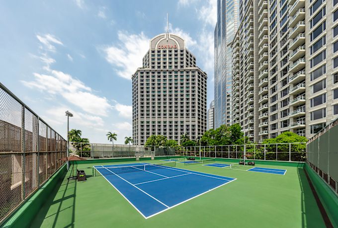 Outdoor Tennis and Pickleball Court
