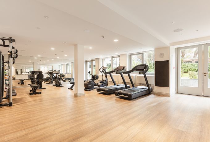 Large Fitness Center with Modern Equipment