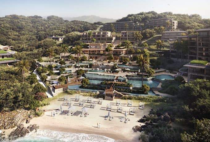 Hotel Beach Area