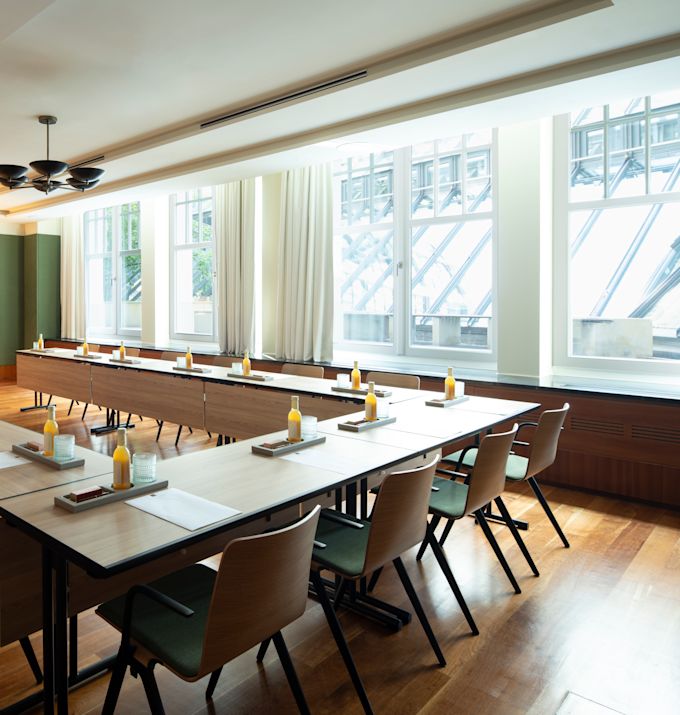 Nastavení konferenční místnosti U Style