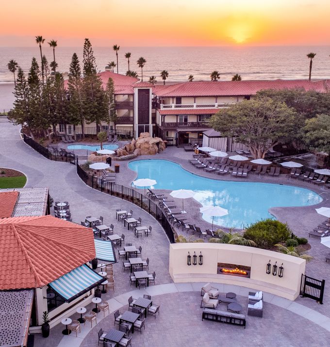 Hotel Exterior With Pool