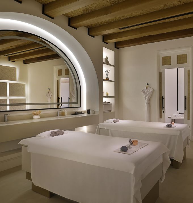 Massage Tables at the Spa
