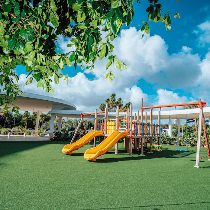 Children's playground area