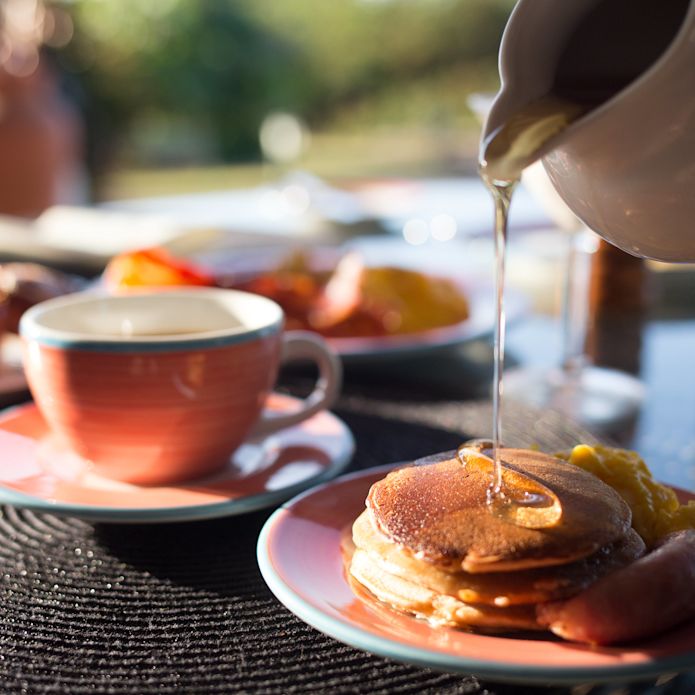 Restaurangbord, matarrangemang