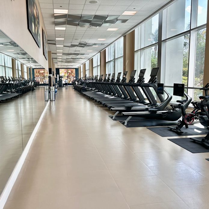 on site fitness center