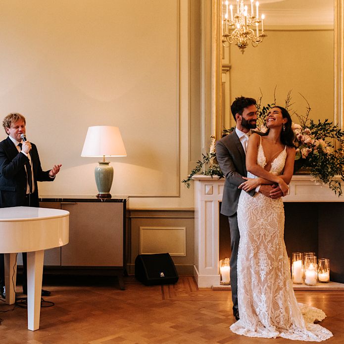 Bruiloftsafbeeldingen bij Waldorf Astoria Amsterdam