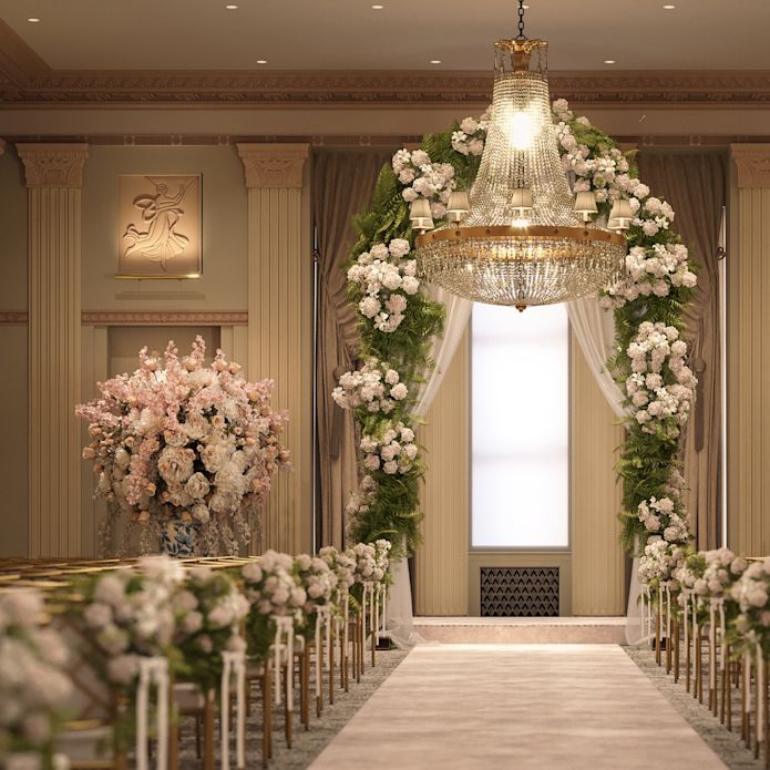 Astor Meeting Room Setup for a Wedding