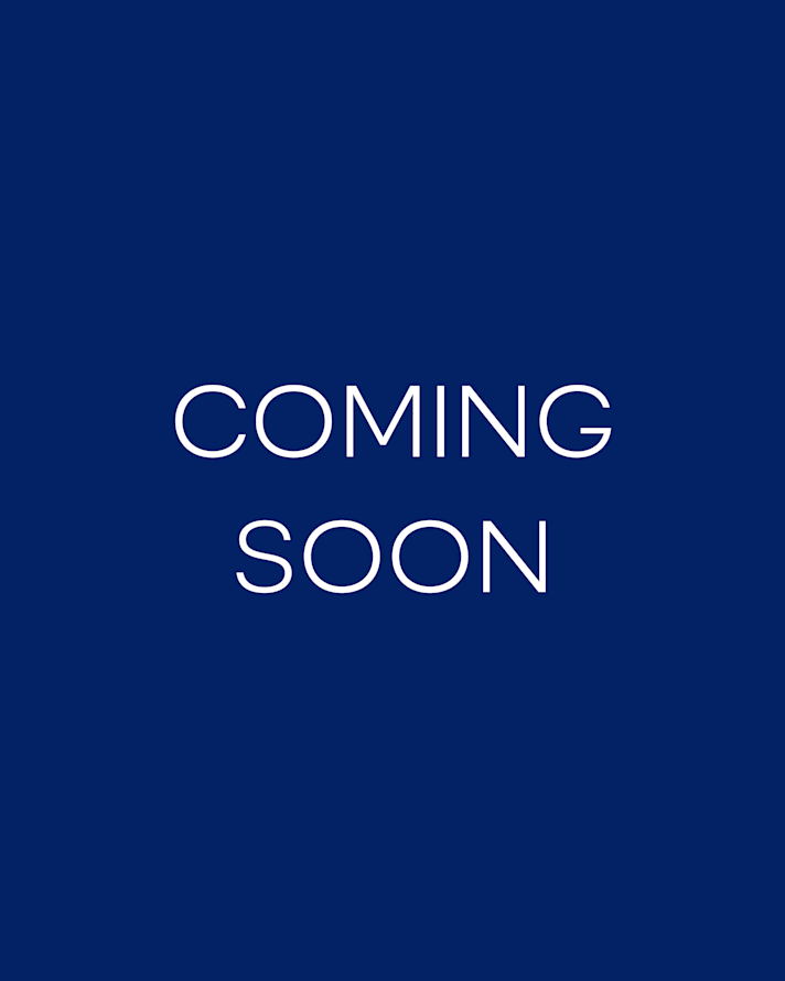Coming soon writing on blue background