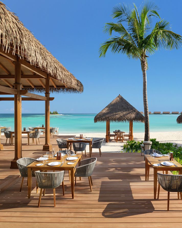 Tasting Table Outdoor Patio with Oceanview