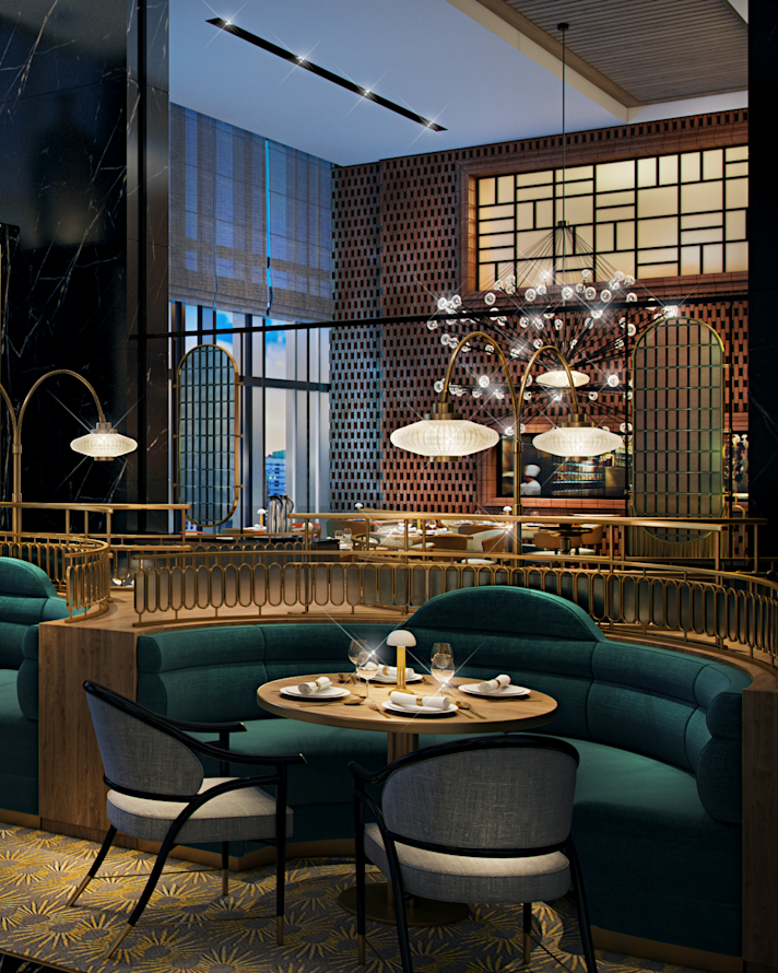 Restauranger i närheten av China Blue by Jereme Leung Restaurant Dining Area