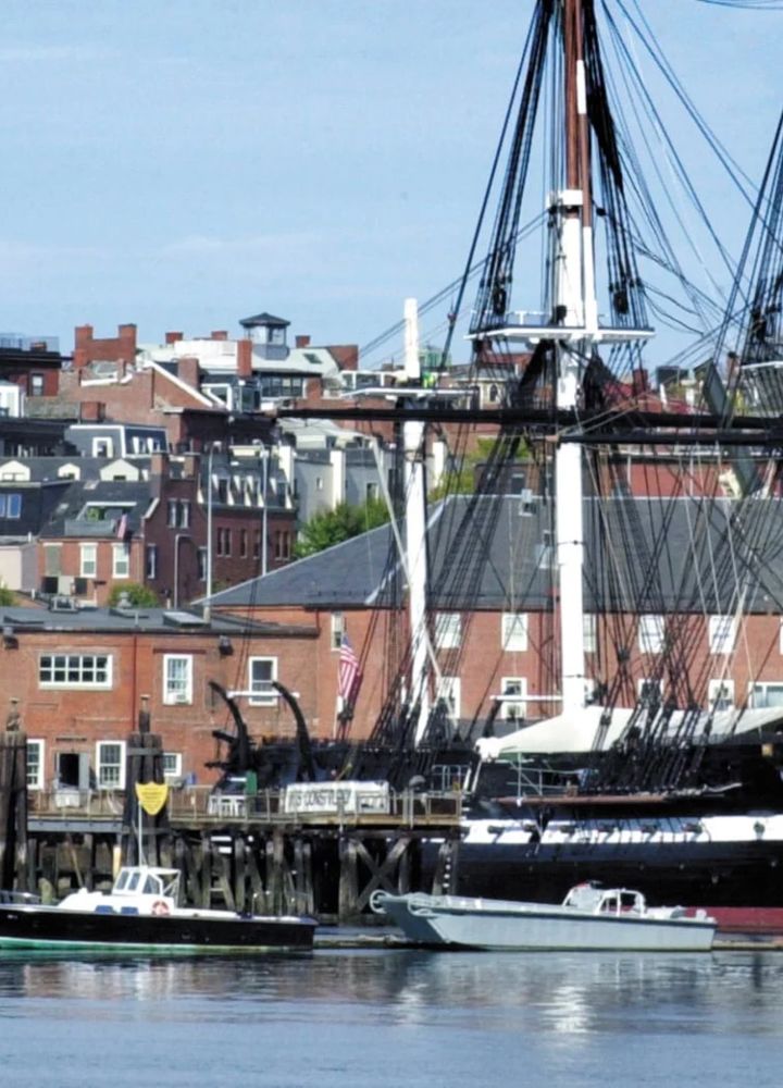 USS Constitution Frigate on the Water